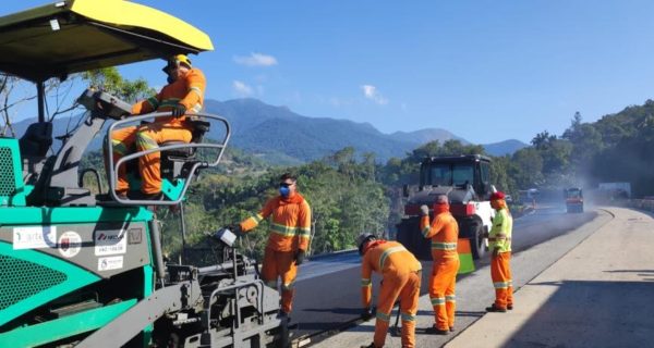 km 33 br-277 obras trânsito rodovia estrada