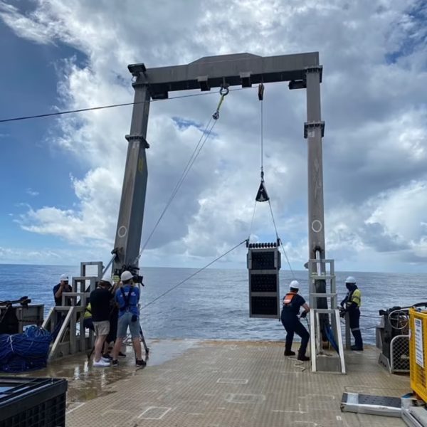 Equipamento usado nas buscas dos cientistas