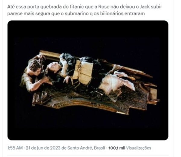 As buscas pelo submarino desaparecido continuam nesta quarta-feira (21). Apesar da apreensão pelo resgate da embarcação o assunto virou meme nas redes sociais.