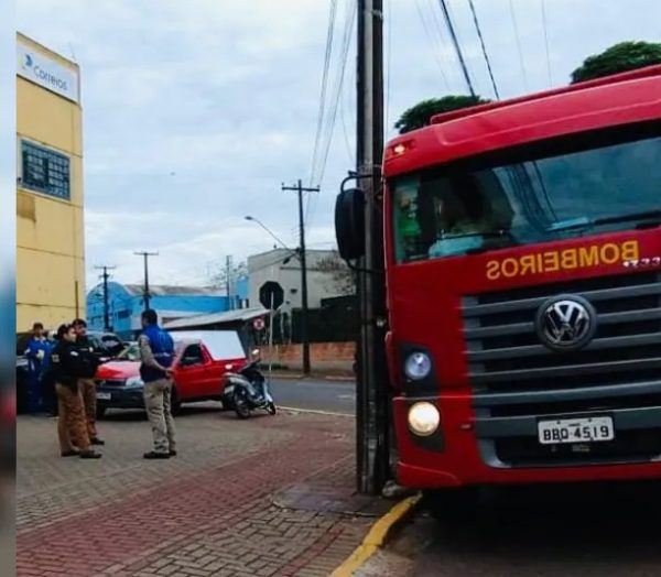 viatura dos bombeiros