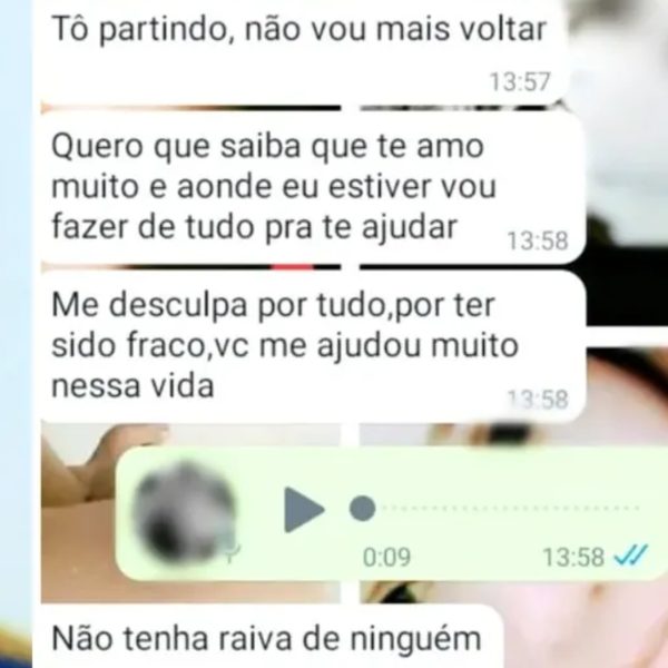 carteiro Wilson Pereira dos Santos desaparecido mensagem misteriosa