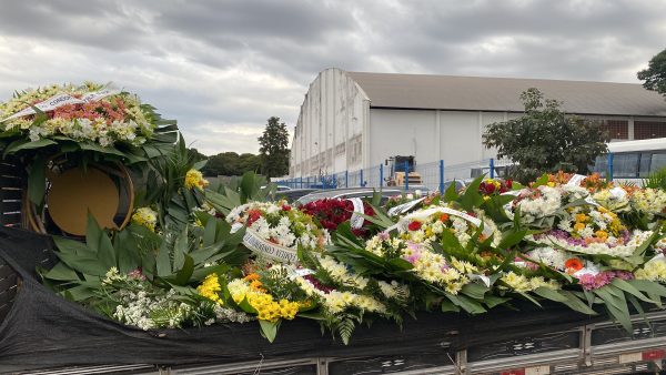 sepultamento vítimas queda avião