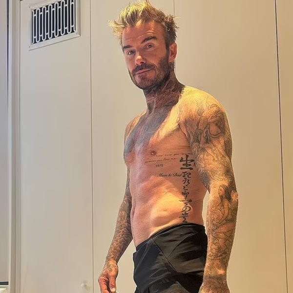 david beckham e o filho brooklyn tatuagens