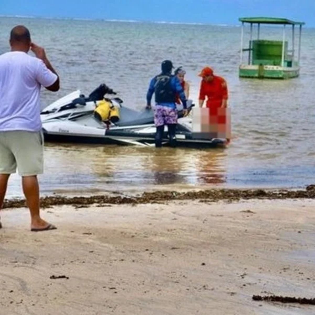  garotos afogados abraçados 