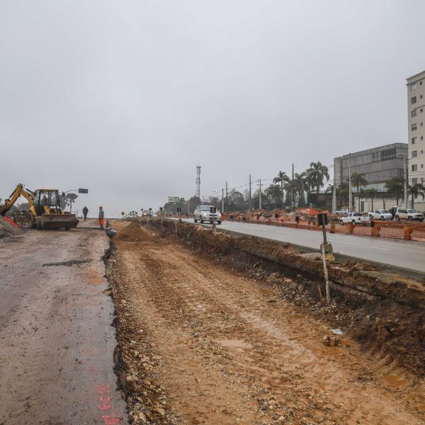 Linha Verde Norte - obras lote 4.1 - liberação de trecho de 500 metros - pavimentação e sinalização concluída