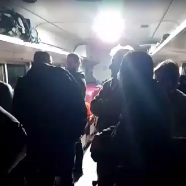 turistas presos em trem na serra do mar