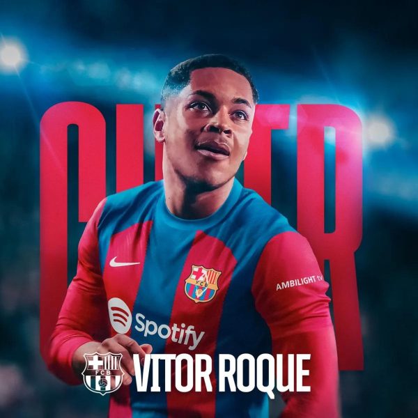 Vitor Roque, do Athletico, é anunciado no Barcelona