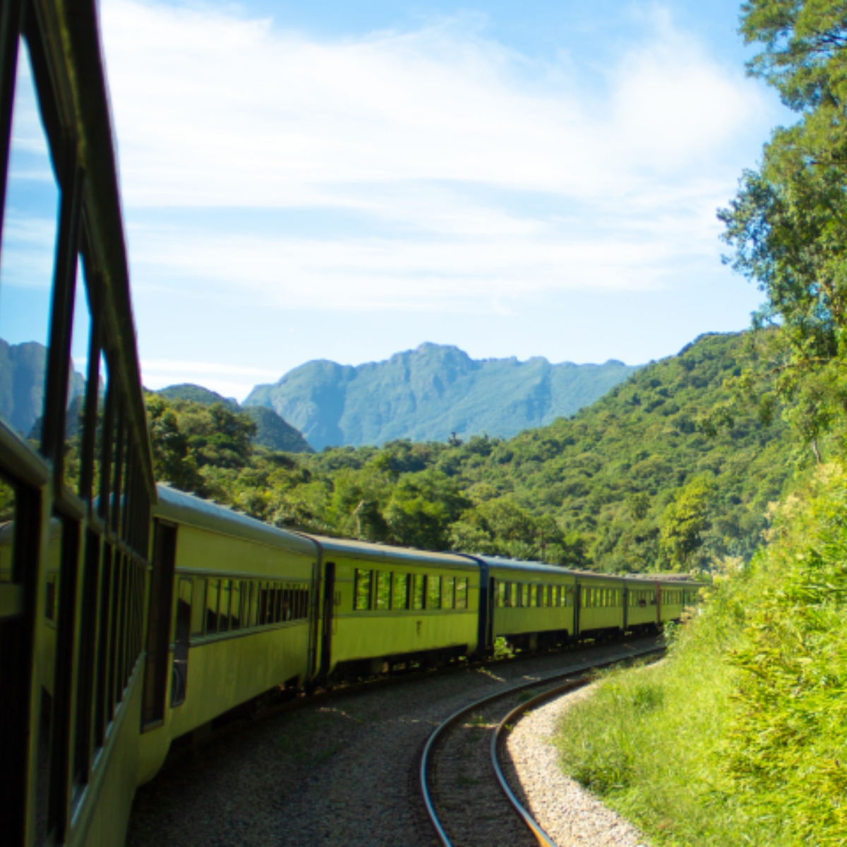  turistas fiam presos em trem na serra do mar 