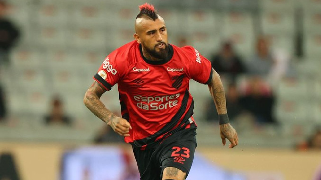  Vidal estreou pelo Athletico 