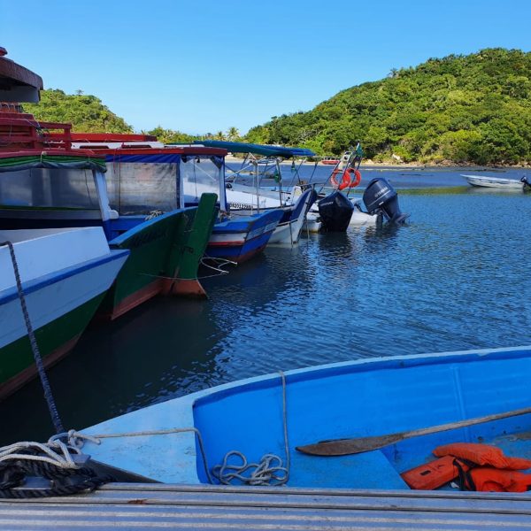 pai e filha mortos por afogamento no trapiche da Ilha do Mel