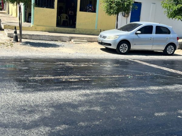 asfalto derretido Ceará