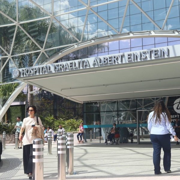 Hospital Israelita Albert Einstein, onde está Faustão