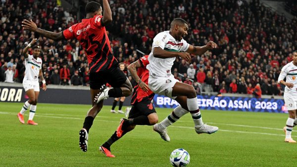 Lance de Athletico x Fluminense