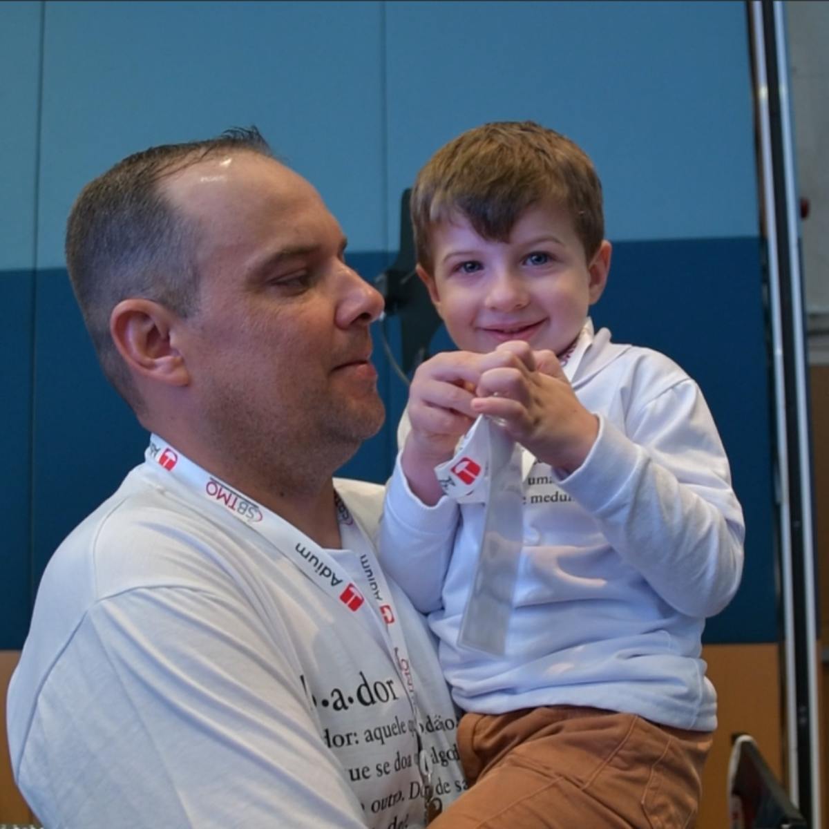  encontro menino e doador de medul óssea 