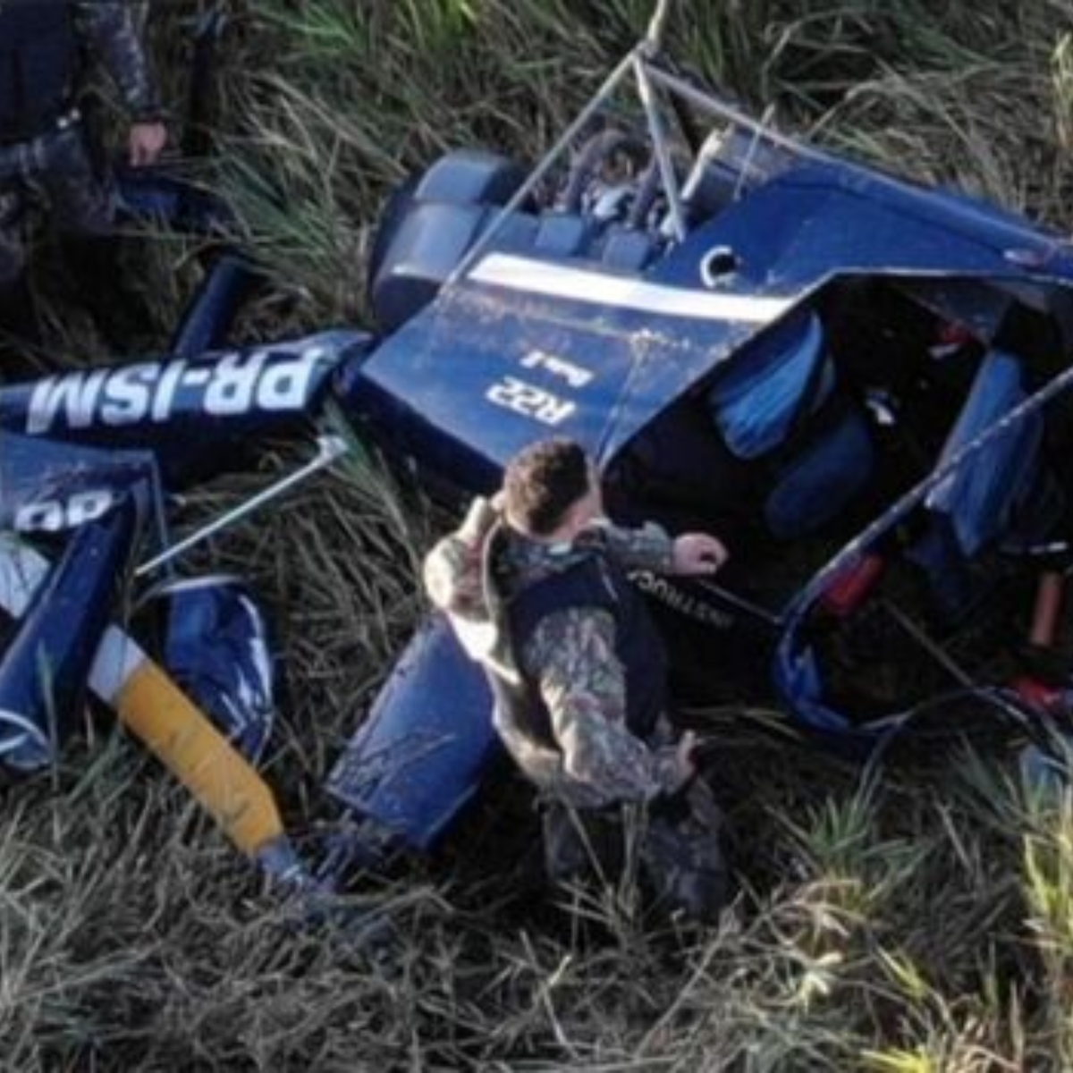  Cai helicóptero que partiu do Paraná com destino à Mato Grosso do Sul 