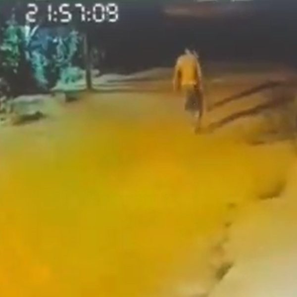 VÍDEO: Filho puxa idosa pelo cabelo, joga-a no chão e acaba preso