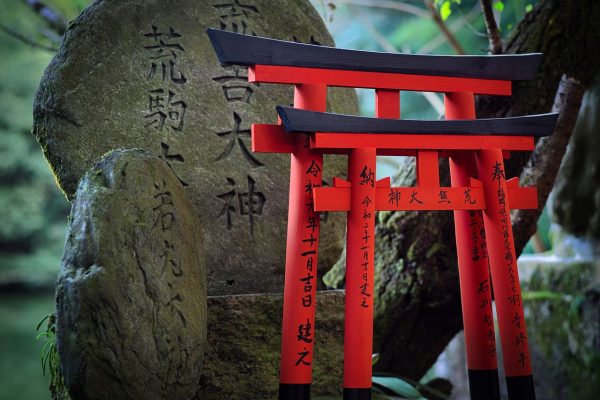 torii vermelho xintoísmo