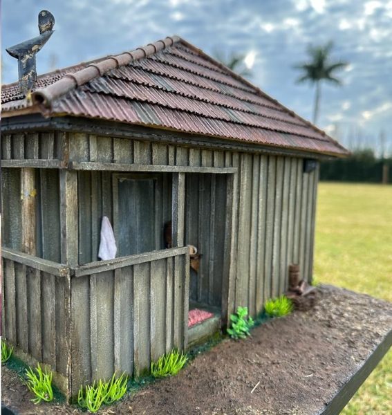 casa em miniatura
