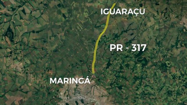 PR-317 será bloqueada para detonação de rochas, no Paraná