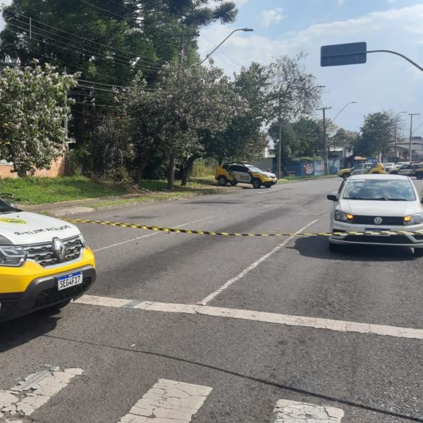 Homem morre baleado Araucária