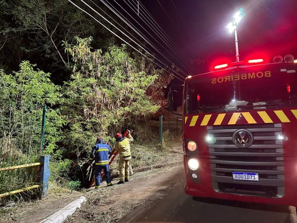 homem é resgatado após ser jogado de ponte