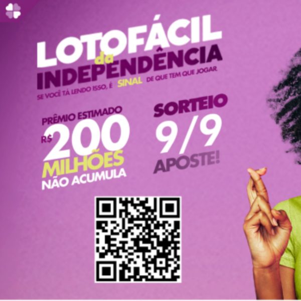 Lotofácil da Independência sorteia R$ 200 mi no sábado (9) - 04/09/2023 -  Cotidiano - Folha