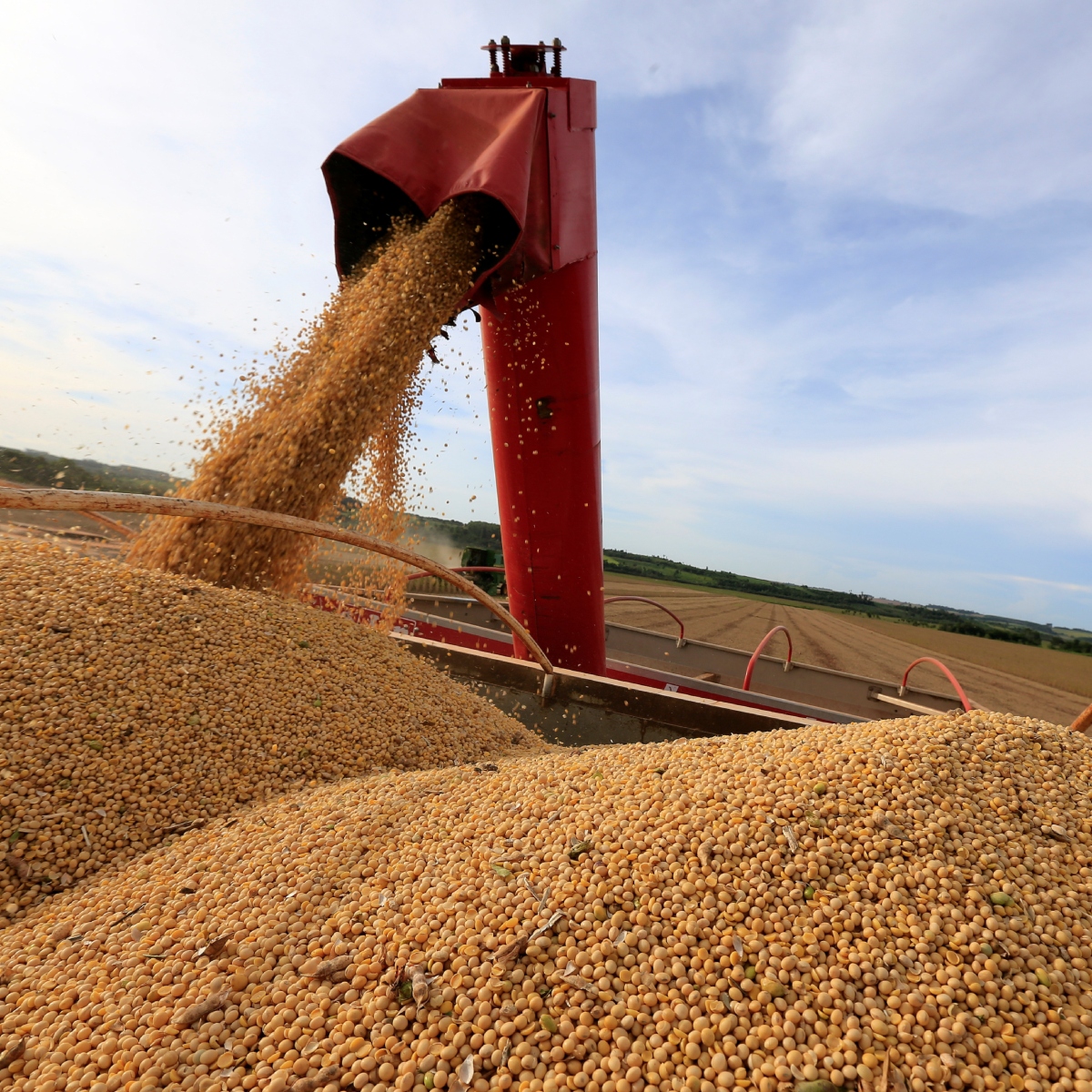  aumento exportação de soja do brasil 