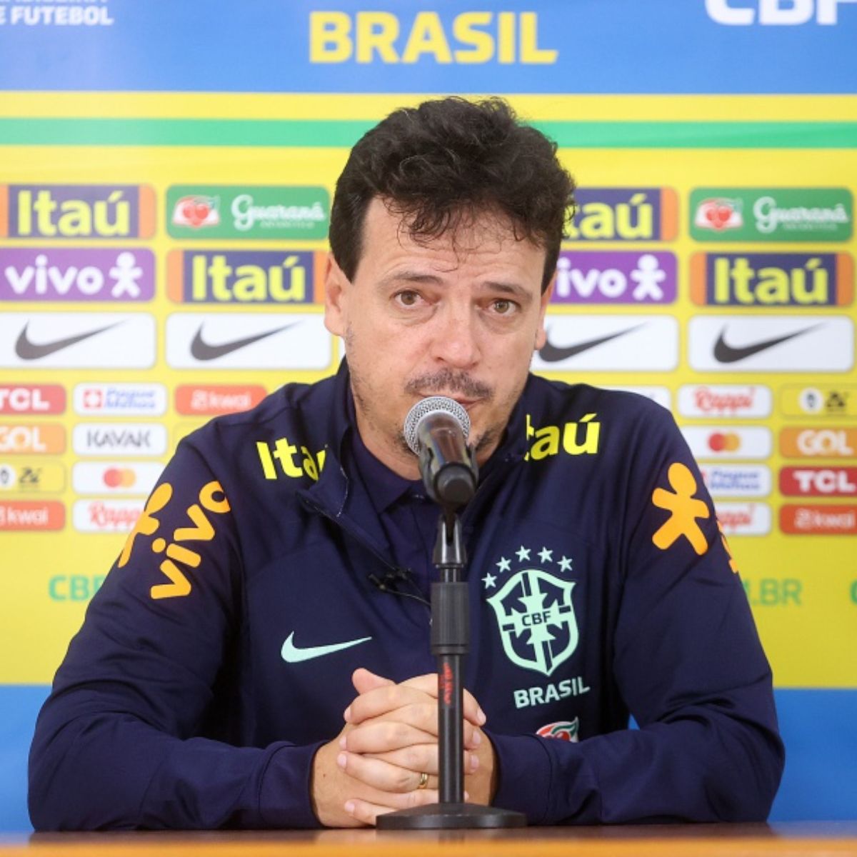  Técnico Fernando Diniz da Seleção brasileira 