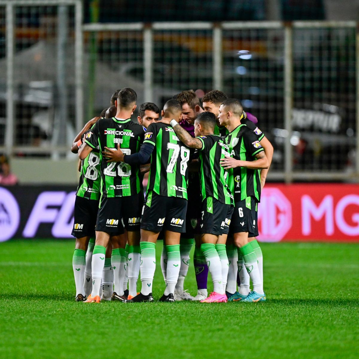  Time do América-MG reunido 