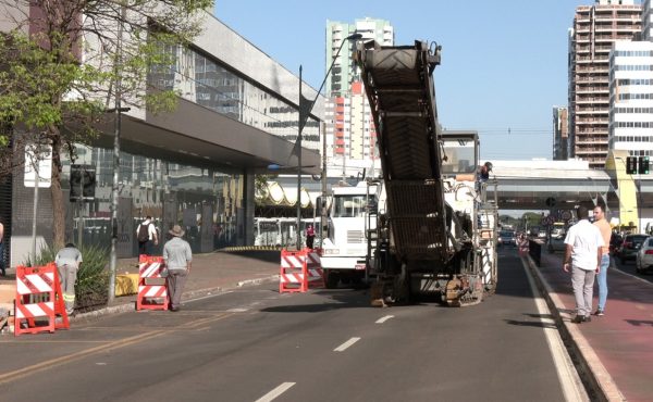 Trecho da Avenida Horácio Raccanello é interditado para recuperação do pavimento