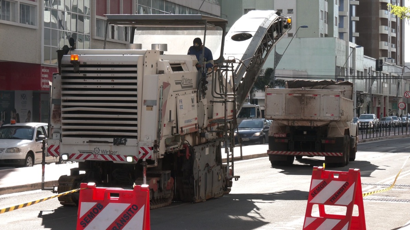  Trecho da Avenida Horácio Raccanello é interditado para recuperação do pavimento 