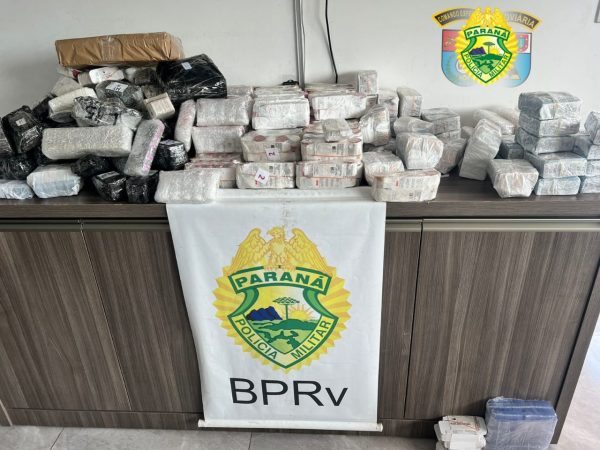 BPRv apreende grande quantidade de anabolizantes e medicamentos contrabandeados