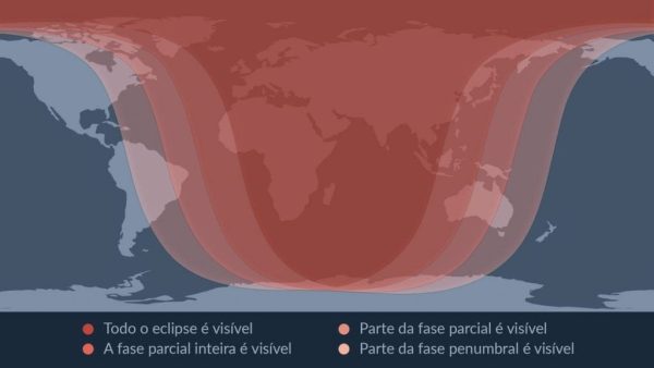 Saiba mais sobre o eclipse lunar de outubro e se será visível do Brasil