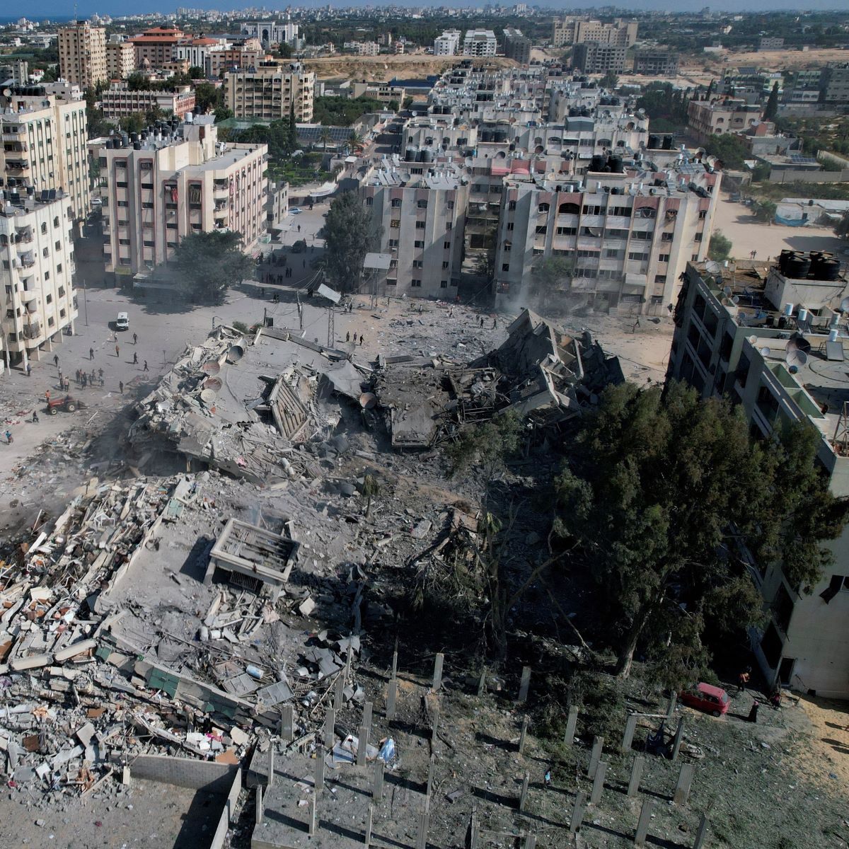  gaza bombardeada israel 