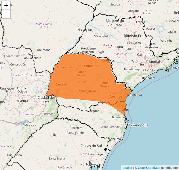  Alerta laranja: vai continuar chovendo em Maringá? Confira previsão do Simepar 