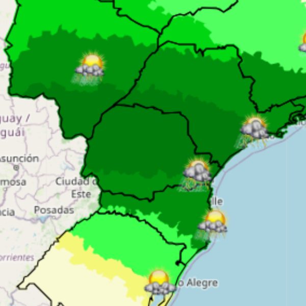 alerta vemrelho temporais paraná