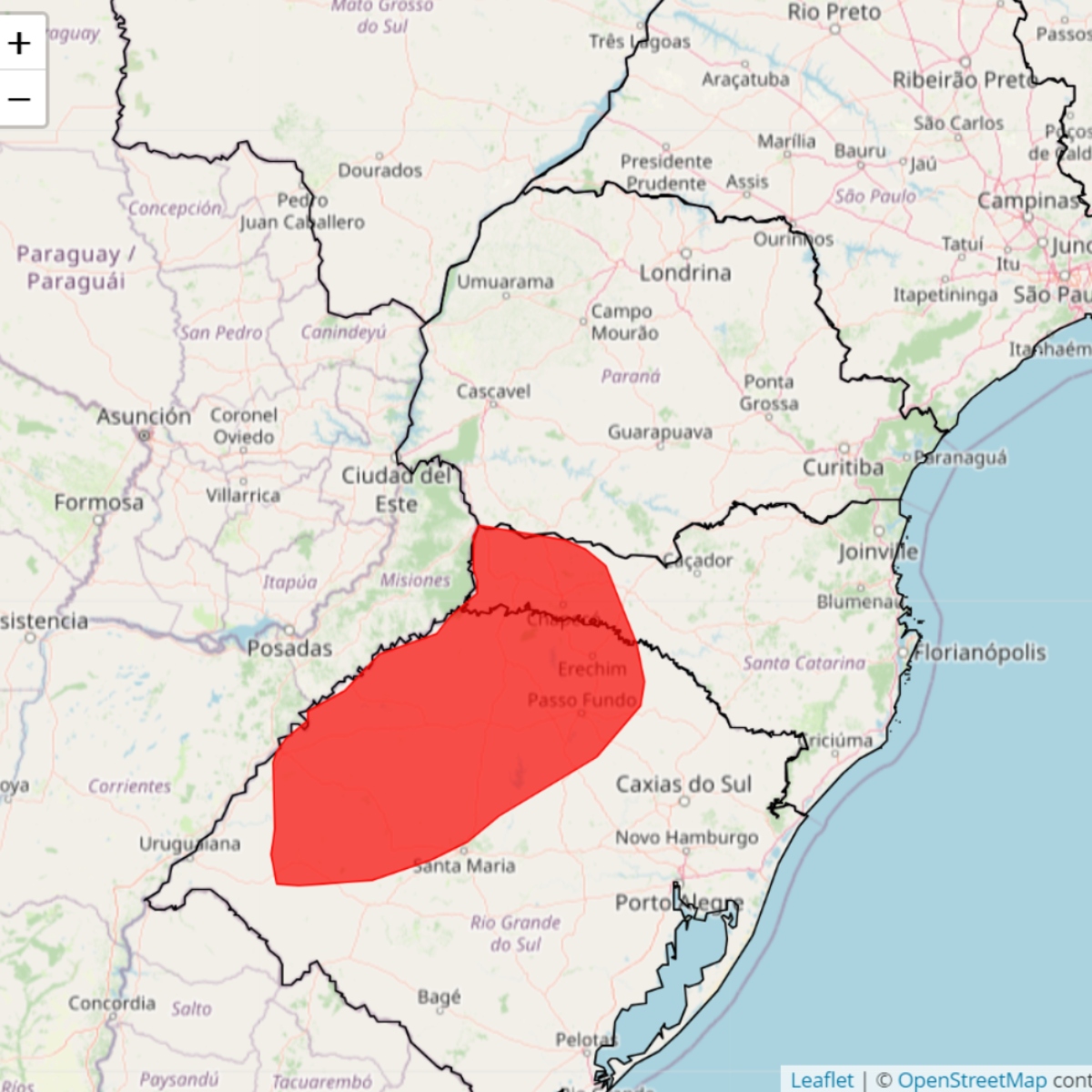  alerta temporal inmet paraná 