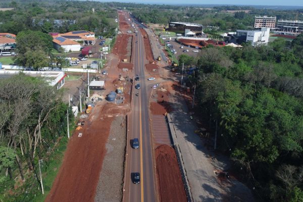 BR-469 terá desvio temporário nesta segunda-feira para duplicação da rodovia