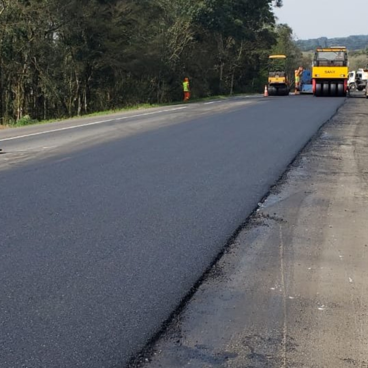  BR-476 liberada em União da Vitóri 