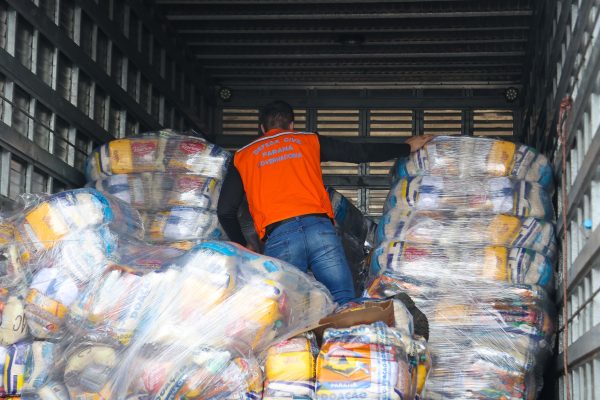  Atingidos pelo temporal no PR: Mais 580 cestas básicas chegam a União da Vitória 