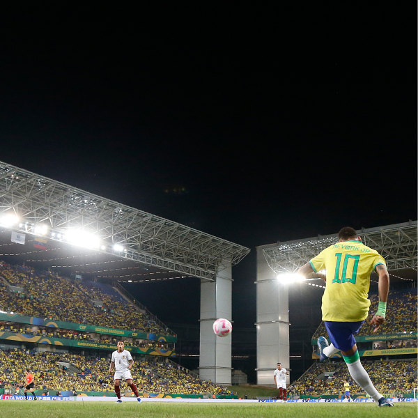 Na noite de ontem após o jogo do Brasil e Venezuela em Cuiabá