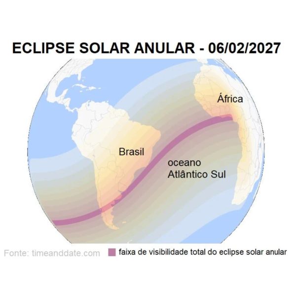 Eclipse solar: saiba o horário do evento nas capitais do Brasil 