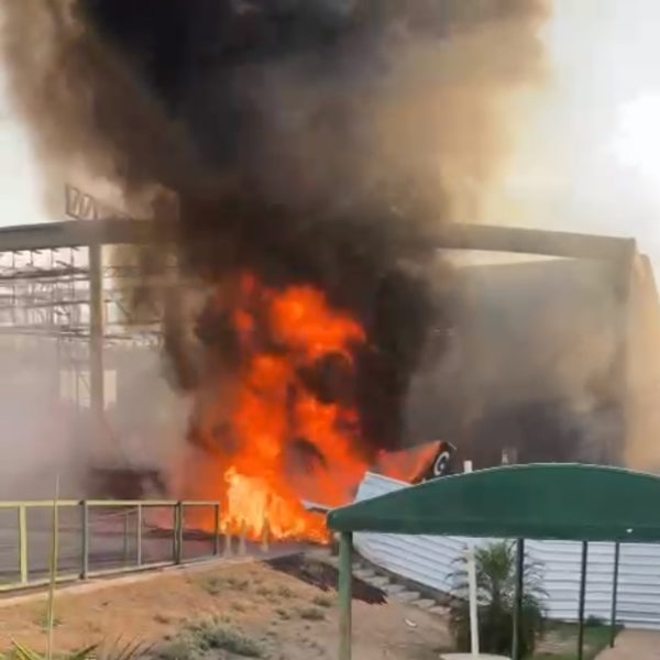 Explosão no aeroporto