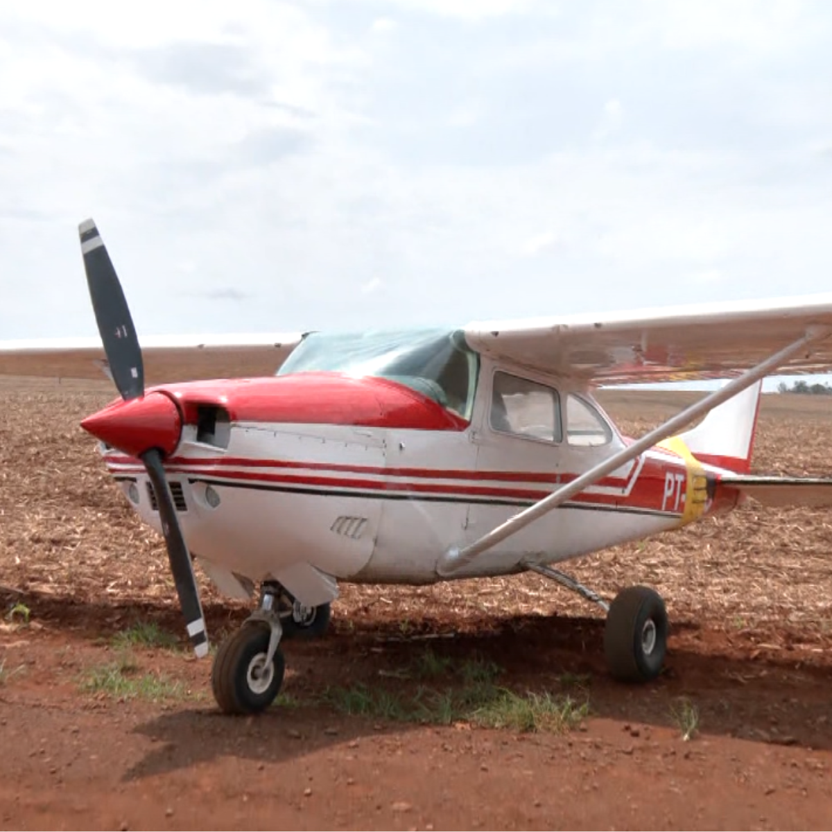  avião pouso forçado cambé 