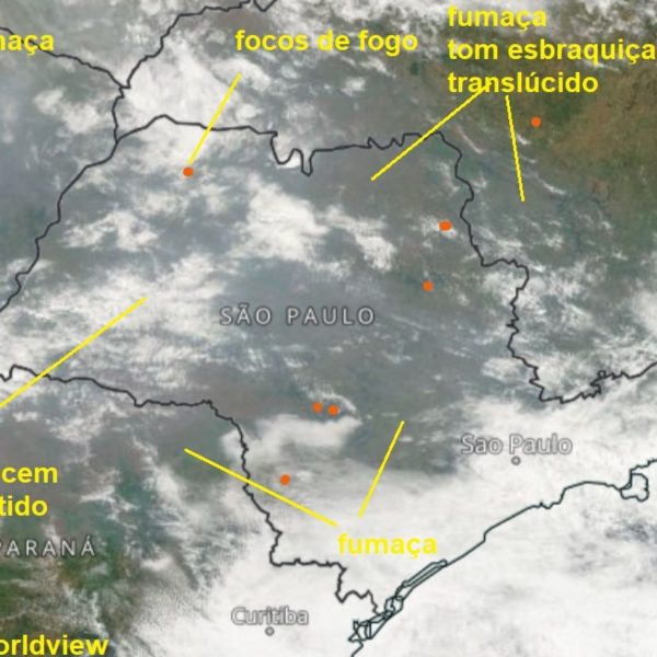 Fumaça Paraguai e Bolívia