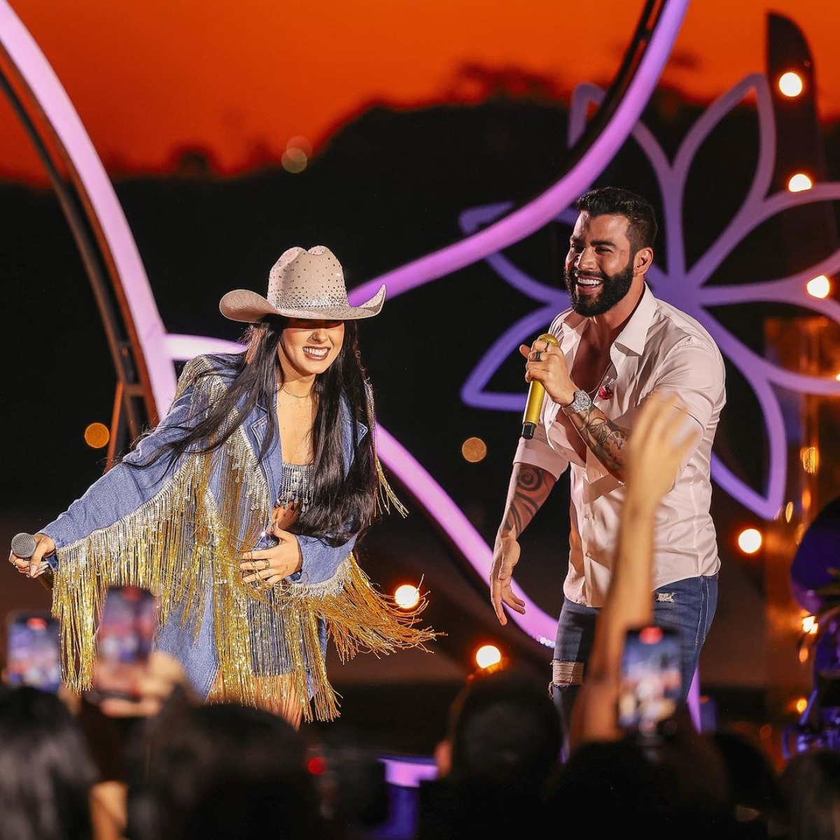  Gusttavo Lima e Ana Castela atingem 1º lugar nas músicas mais ouvidas no Brasil 