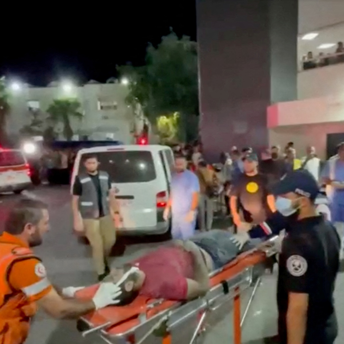  Ataque a hospital na faixa de Gaza 