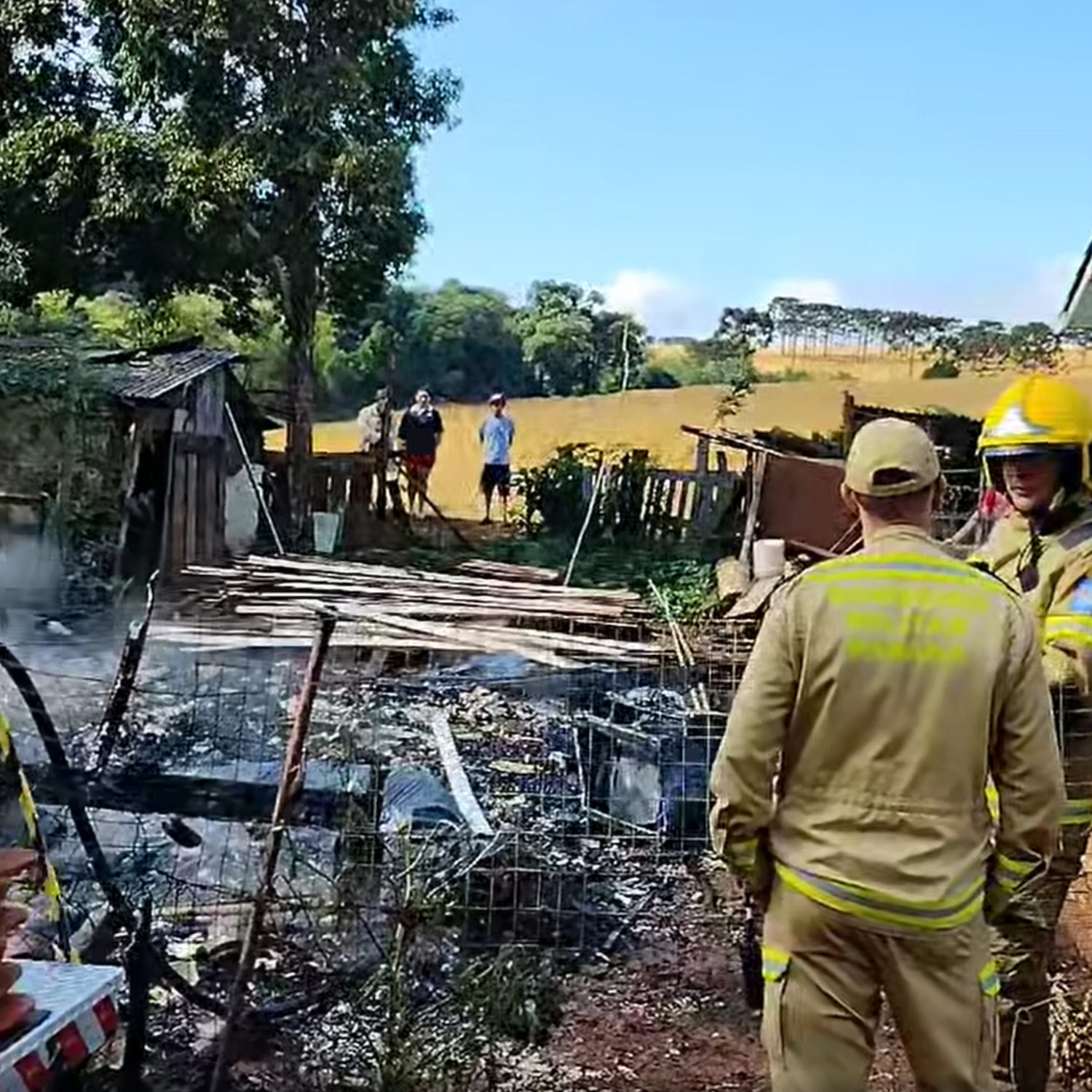  idoso carbonizado incêndio pato branco (1) 