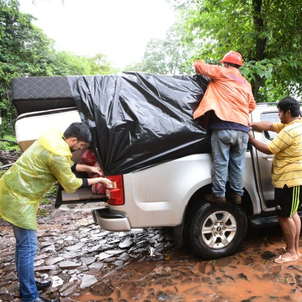 enchente em Foz do Iguaçu e cidades fronteiriças