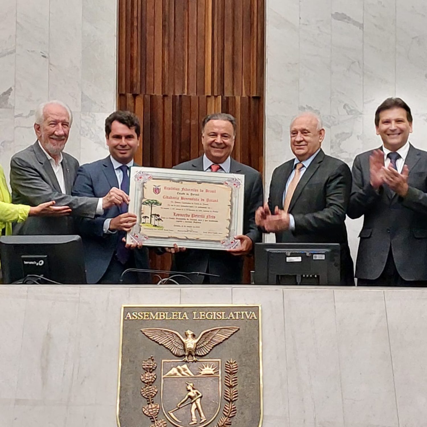  leonardo petrelli - cidadão benemérito do paraná 